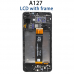 Samsung Galaxy A12 A127 OLED and touch screen (Original Service Pack) with Frame [Black] GH82-26485A/26486A S-925