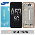Samsung Galaxy A53 5G A536 OLED and touch screen (Original Service Pack) [Gold Peach] GH82-28024D/28025D