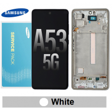 Samsung Galaxy A53 5G A536 OLED and touch screen (Original Service Pack) [White] GH82-28024B/28025B