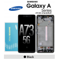 Samsung Galaxy A73 5G A736 OLED and touch screen with frame (Original Service Pack) [Black] GH82-28884A/28686A