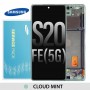 Samsung Galaxy S20 FE G780 G781 OLED Display screen (Service Pack) [Cloud Mint] GH82-24214D/24215D