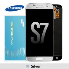 Samsung Galaxy S7 G930 OLED touch screen (Original Service Pack) [Silver] No Frame GH97-18523B/18757B/18761B
