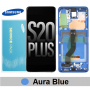 Samsung Galaxy S20 Plus G985 G986 OLED Display screen (Service Pack) [Aura Blue] GH82-22134A/22145A