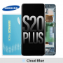 Samsung Galaxy S20 Plus G985 G986 OLED Display screen (Service Pack) [Cloud Blue] GH82-22134D/22145D