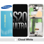 Samsung Galaxy S20 Ultra G988 OLED Display screen (Service Pack) [White] GH82-26032C/26033C