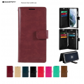 Goospery Mansoor Diary Case for  Samsung Galaxy A23 A235 [Wine]