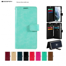 Goospery Mansoor Diary Case for  Samsung Galaxy A13 4G A135 [Mint]