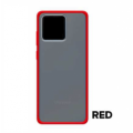 Mercury Goospery Peach Garden Bumper Case for iPhone 14 Pro Max 6.7'' [Red / Red]