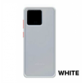 Mercury Goospery Peach Garden Bumper Case for iPhone 14 6.1'' [White / Red]