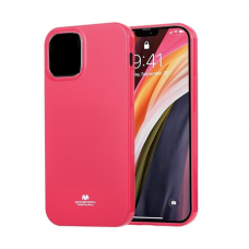 Mercury Goospery Jelly Case for iPhone 14 Plus/14 Max 6.7'' [Hot Pink]