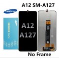 Samsung Galaxy SM-A127 A12 LCD touch screen (Original Service Pack)(NF) [Black] GH82-26485A/26486A NF S-571