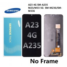 Samsung Galaxy SM-A235/M236/M336 A23 4G / M23/M33 5G LCD touch screen (Original Service Pack)(NF) [Black] GH82-28563A NF S-630