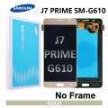 Samsung Galaxy SM-G610 J7 PRIME LCD touch screen (Original Service Pack)(NF) [Gold] GH96-10290A S-274