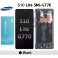 Samsung Galaxy SM-G770 S10 Lite LCD touch screen with frame (Original Service Pack) [Black] GH82-21672A/22045A/21992A