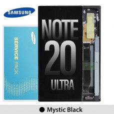 Samsung Galaxy SM-N985/N986 NOTE20 Ultra 4G/5G LCD touch screen with frame (Original Service Pack) [Black] GH82-23596A/23597A GH82-31453A/31454A/31459A GH82-31458A/31460A/31461A