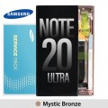 Samsung Galaxy SM-N985/N986 NOTE20 Ultra 4G/5G LCD touch screen with frame (Original Service Pack) [Bronze] GH82-23596D/23597D