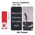 Huawei Nova 8i / HONOR 50 Lite / X20 LCD touch screen (Original Service Pack)(NF) [Black] H-169