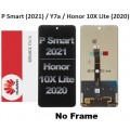 Huawei P Smart (2021) / Y7a / Honor 10X Lite (2020) LCD touch screen (Original Service Pack)(NF) [Black] H-160