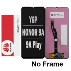 Huawei Y6p // HONOR 9A / 9A Play (2020) LCD touch screen (Original Service Pack)(NF) [Black] H-168