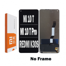 Xiaomi Mi 10T / 10T Pro / REDMI K30S LCD and touch screen (Original Service Pack)(NF) [Black] X-242