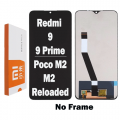 Xiaomi Redmi 9 / 9 Prime / Poco M2 / M2 Reloaded LCD and touch screen (Original Service Pack)(NF) [Black] X-257