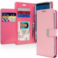 Mercury Goospery Rich Diary Case for iPhone 14 (6.1") [Pink/Hotpink]