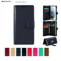 Mercury Goospery Mansoor Diary Case for iPhone 14 Pro(6.1") [Navy]