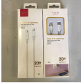 ABS Type-C to Lightning Pole Quick Charge Cable 1M 20W
