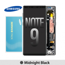 Samsung Galaxy N960 Note 9 LCD touch screen (Original Service Pack) with Frame [Black] GH97-22269A/22270A/23737A