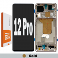 Xiaomi 12 Pro LCD and touch screen (Original Service Pack) with Frame [Gold] 56000500L200
