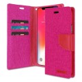 Mercury Goospery Fancy Diary Case for iPhone 14 Pro(6.1'')[Pink / Hot Pink]