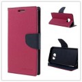 Mercury Goospery Fancy Diary Case for iPhone 14 (6.1'')[Hotpink/ Navy]