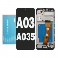 Samsung Galaxy SM-A035F A03 LCD touch screen (Original Service Pack) with frame [Black] GH81-21625A S-914