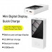 Baseus Super mini digital Display power bank 10000mAh 22.5W White