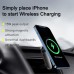 Baseus Big Energy Car Mount Wireless Charger Black