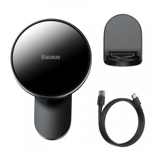 Baseus Big Energy Car Mount Wireless Charger Black