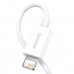 Baseus Superior Series Fast Charging Data Cable USB to iP 2.4A 1m White