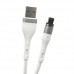 Baseus Zinc Magnetic Safe Fast Charging Data Cable USB to IP 2.4A 1m White
