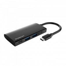 SIMPLECOM CH382 USB 3.2 Gen 2 USB-C 4 Port 10Gbps Hub 2x USB-A and 2x USB-C