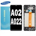 Samsung SM-A022 A02 LCD touch screen with frame (Original Service Pack) [Black] GH82-25249A/25250A S-910