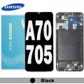 Samsung Galaxy A70 SM-A705 LCD touch screen with frame (Original Service Pack) [Black] GH82-19747A/19787A