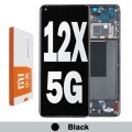  Xiaomi 12X 5G LCD touch screen with frame (Original Service Pack) [Black] 5600030L3A00
