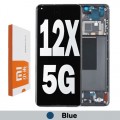  Xiaomi 12X 5G LCD touch screen with frame (Original Service Pack) [Blue] 5600040L3A00