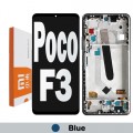 Xiaomi Poco F3/Redmi K40 LCD and touch screen (Original Service Pack) with Frame [Blue] 560004K11A00