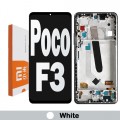 Xiaomi Poco F3/Redmi K40 LCD touch screen with frame (Original Service Pack) [White] 560005K11A00