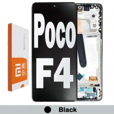  Xiaomi Poco F4 LCD touch screen with frame (Original Service Pack) [Black] 56000HL11R00