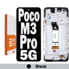  Xiaomi Poco M3 Pro 5G LCD touch screen with frame (Original Service Pack) [Black/Tarnish] 560002K19P00