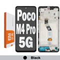 Xiaomi Poco M4 Pro 5G // REDMI Note 11S 5G/ Note 11T 5G (2021) LCD / OLED touch screen with frame (Original Service Pack) [Black/Tarnish] 560001K16A00 X-410