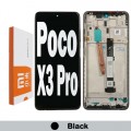  Xiaomi Poco X3 Pro LCD touch screen with frame (Original Service Pack) [Black/Tarnish] 560002J20S00