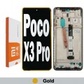 Xiaomi Poco X3 Pro LCD touch screen with frame (Original Service Pack) [Gold] 560004J20S00